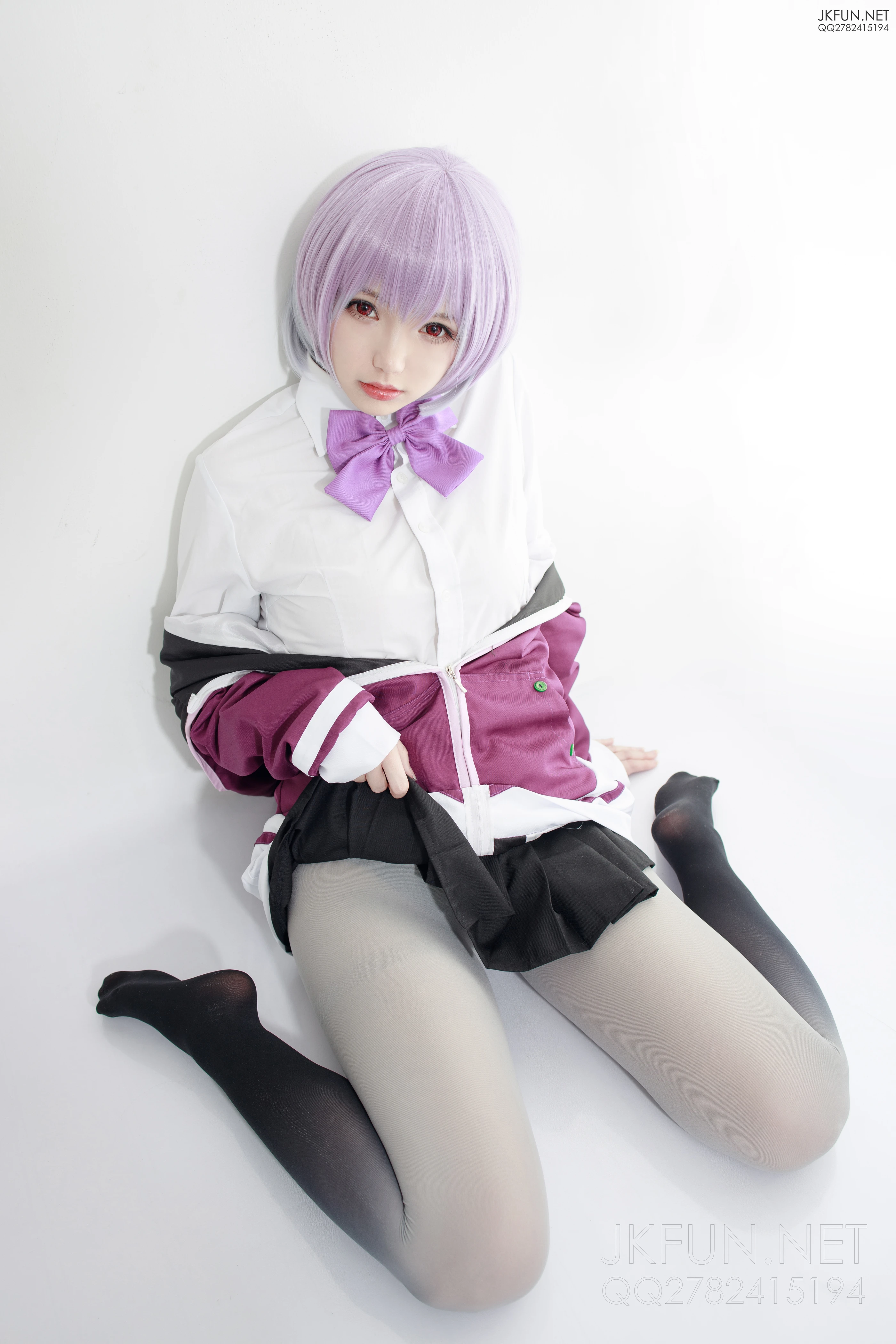 森萝财团 [JKFUN-004] 雪晴 COSPLAYER [123P 1V]插图4